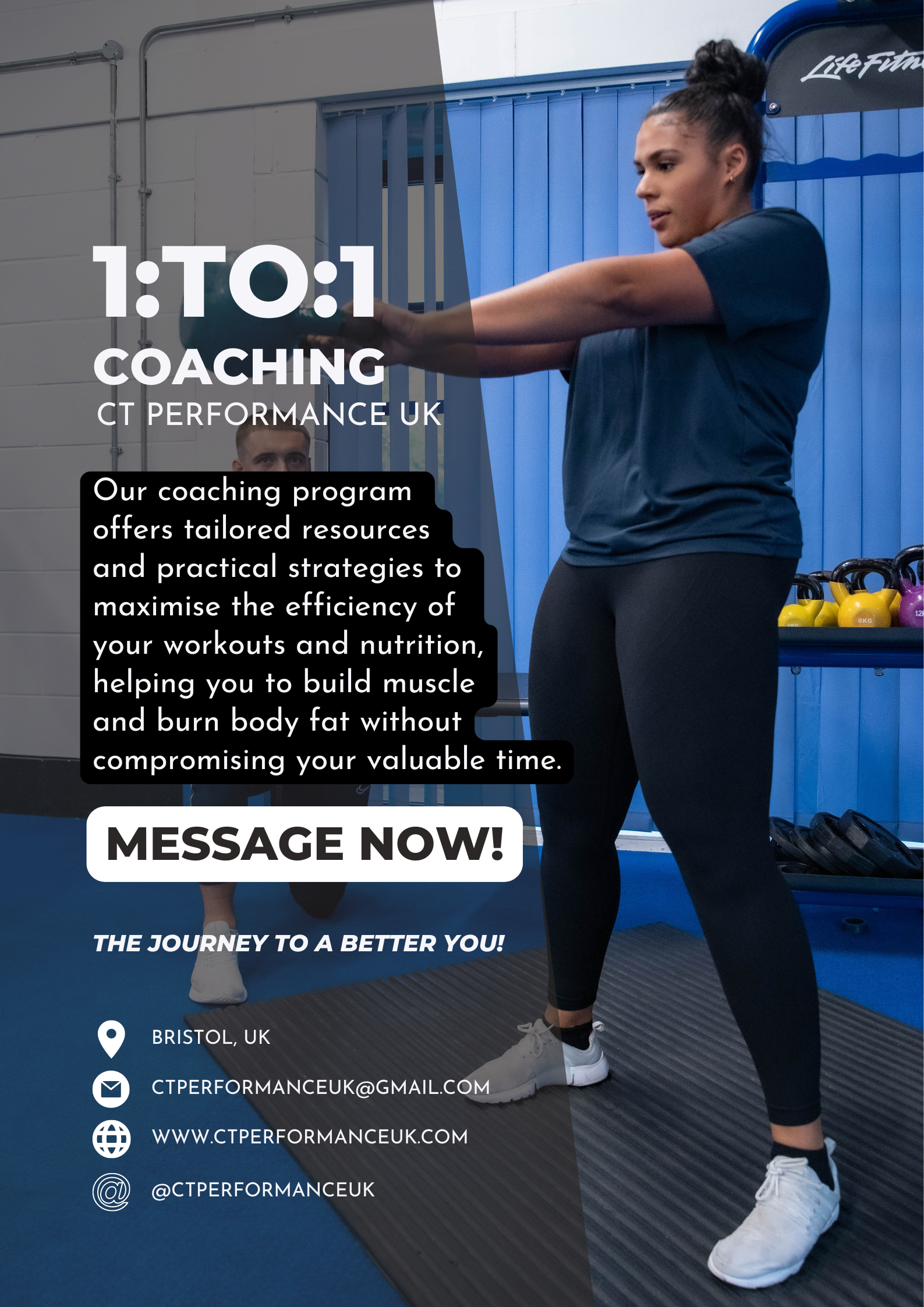 1:To:1 Coaching Personal Training – CT Performance UK
